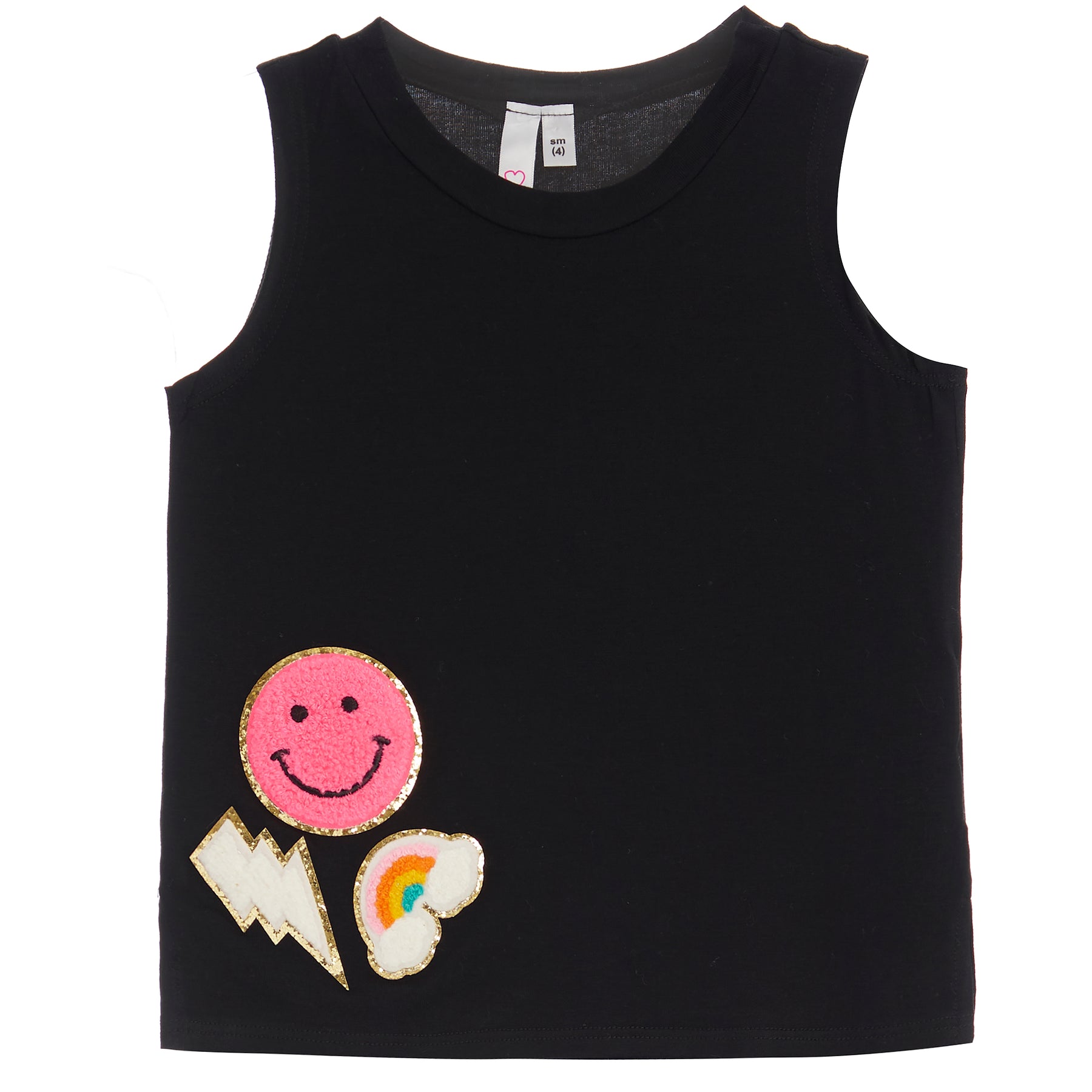 Chenille Patch High Low Tank