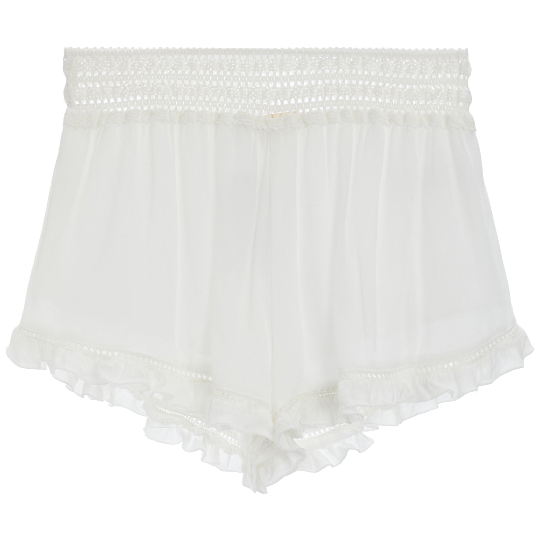 Crochet Trim Short
