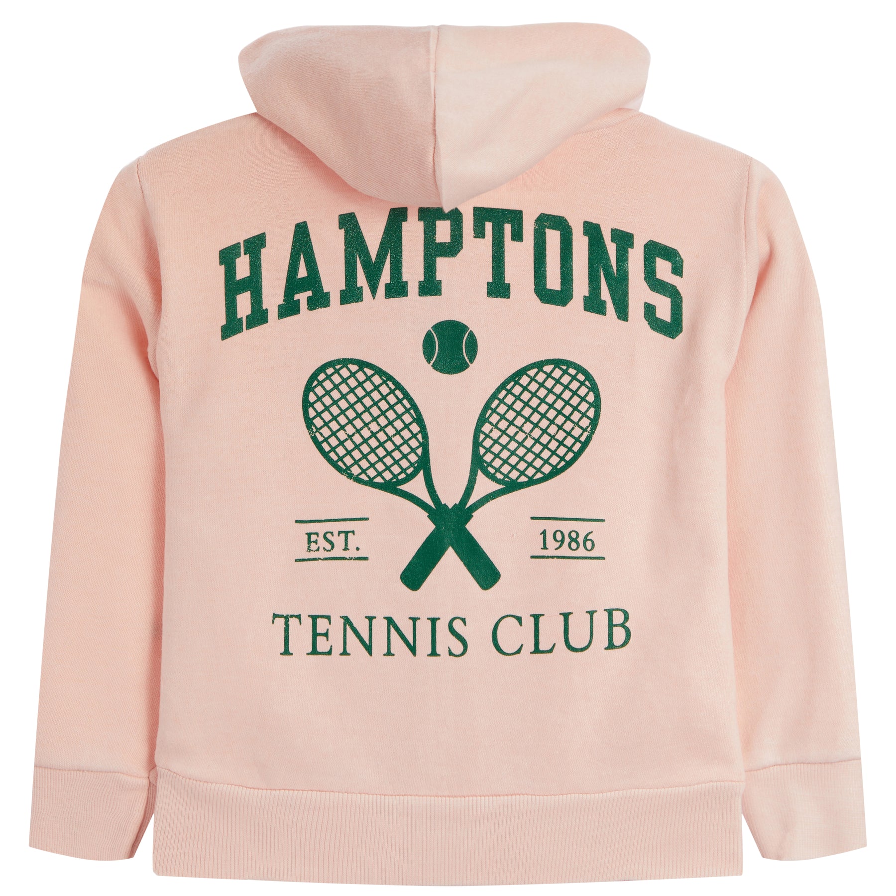 Burnout Zip Hoodie Hamptons
