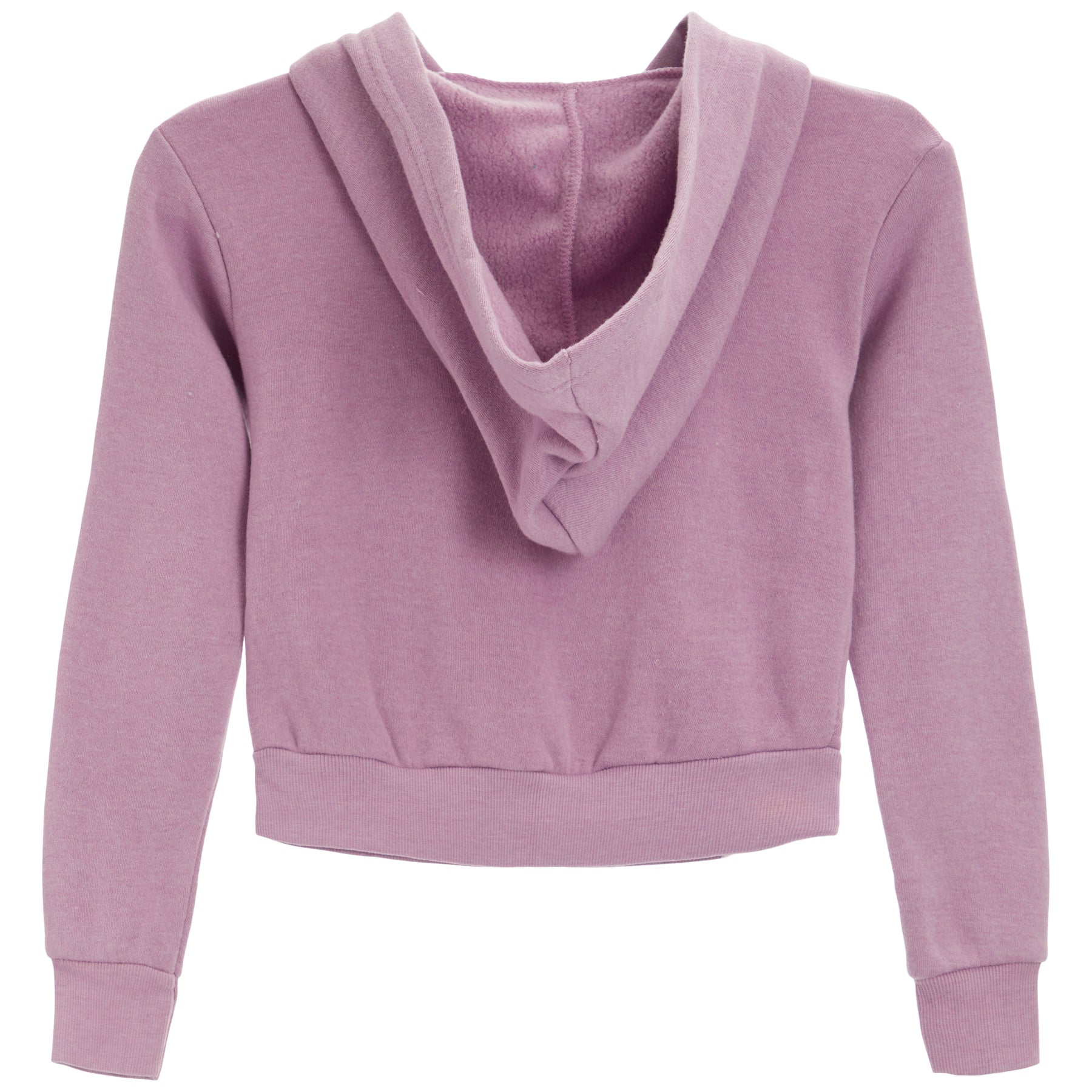 Slit Pocket Crop Hoodie