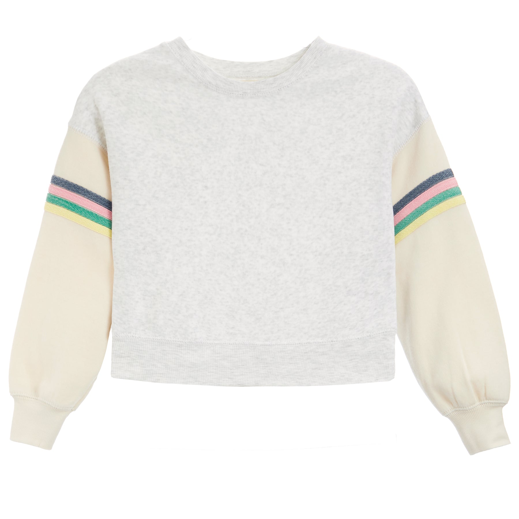Colorblock Stripe Crew
