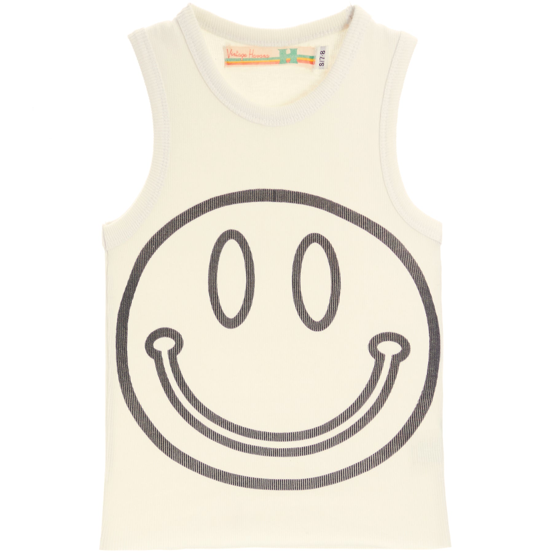 Ribbed Smiley Tank