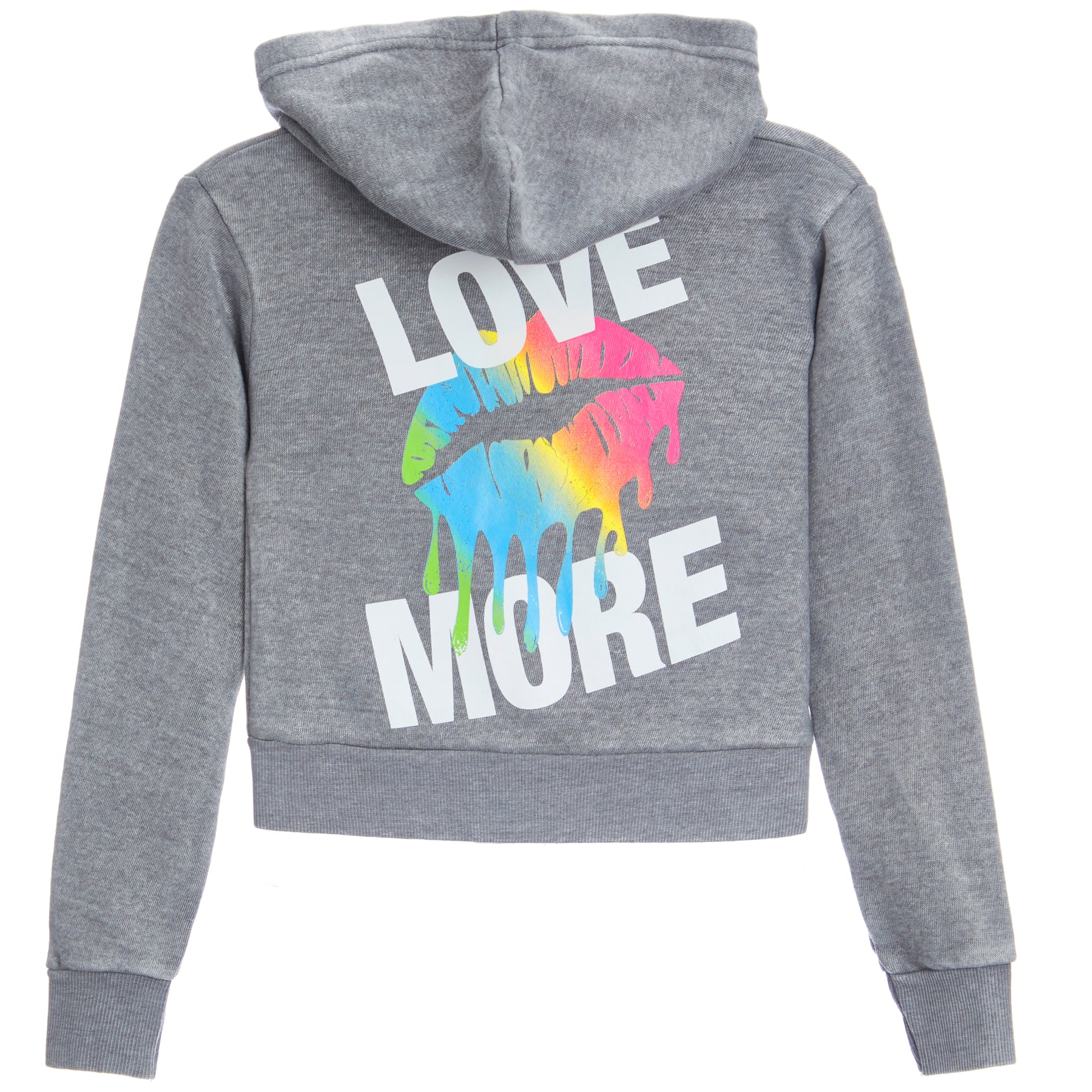 Love More Zip Up Hoodie