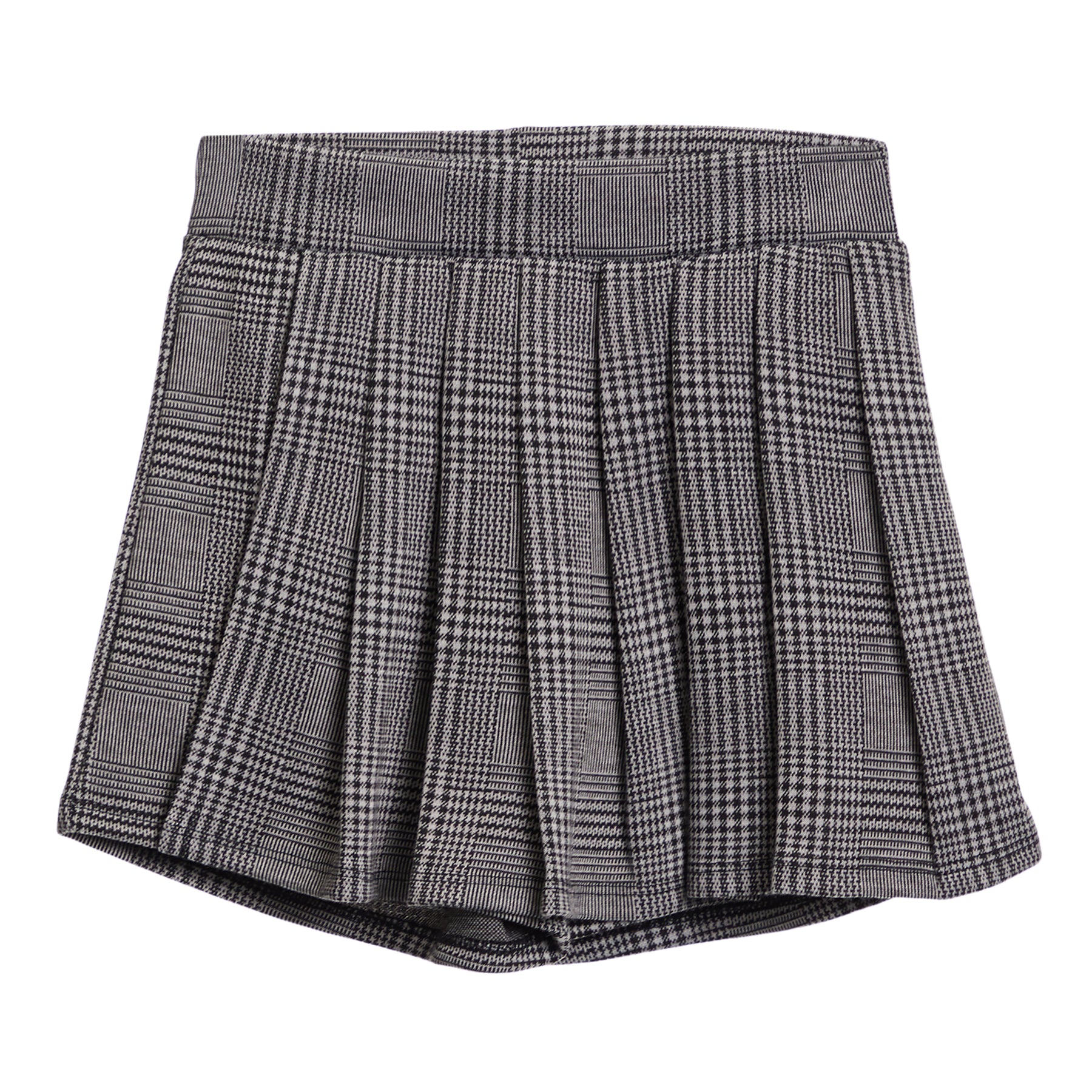 Pleated Overlap Skort