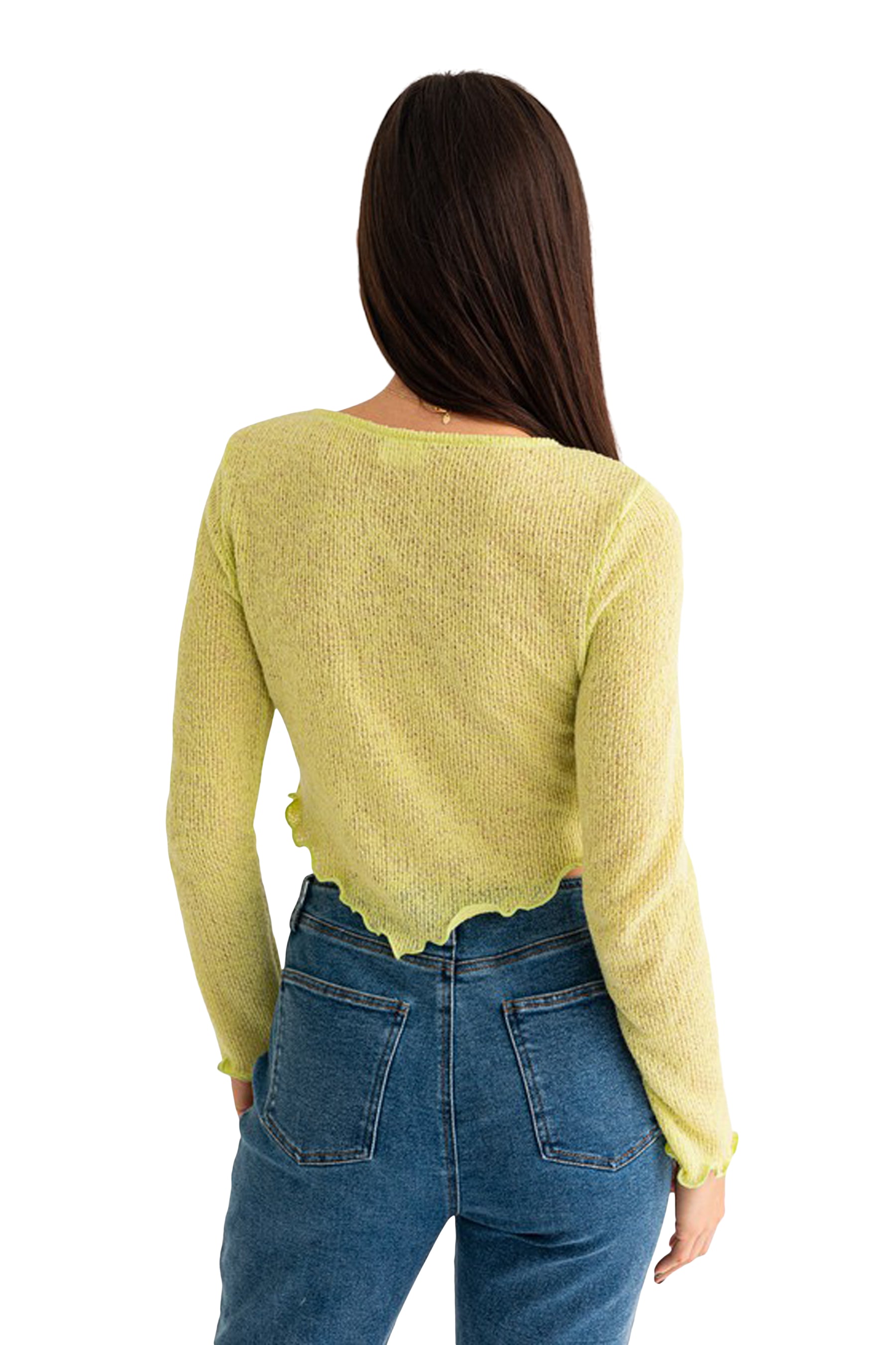 Long Sleeve Merrow Edge Top