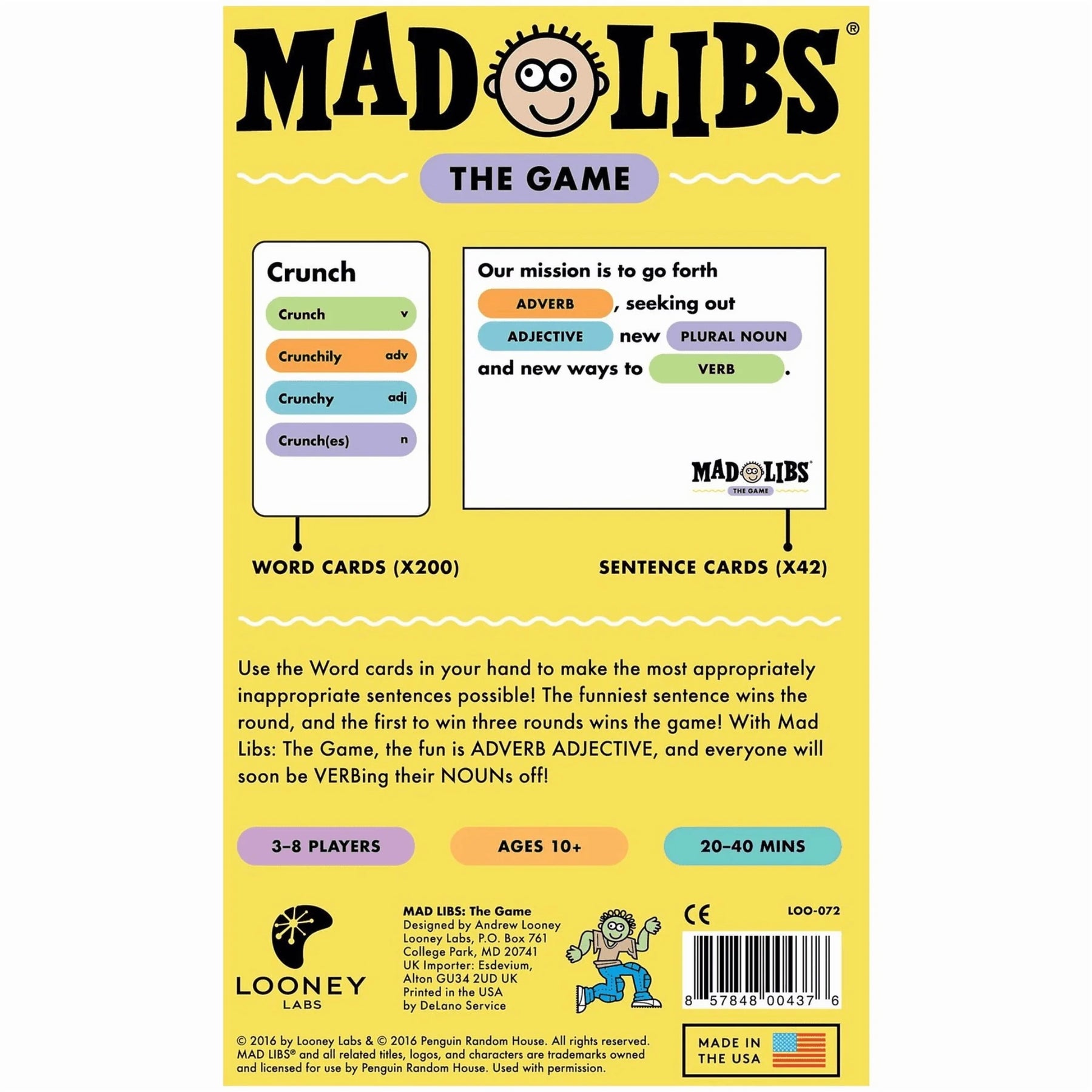 Mad Libs Game