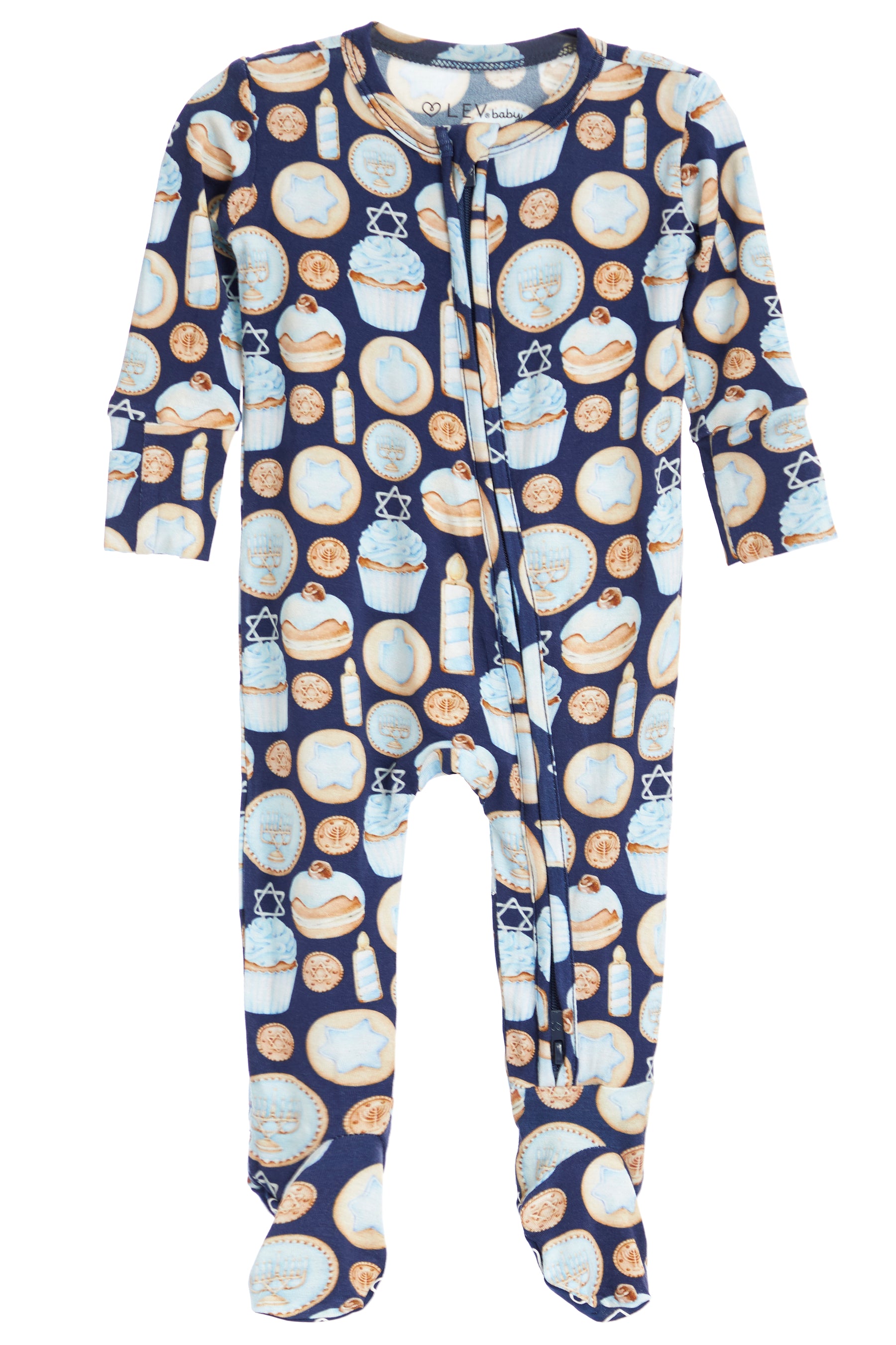 Zippered Footie- Judah