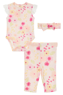 Fun Floral Bodysuit with Pant