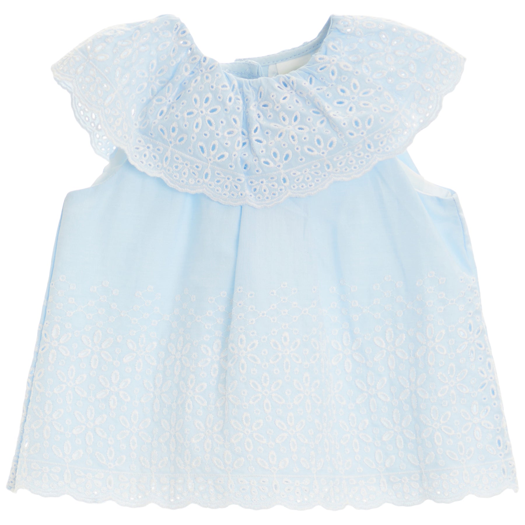 Chambray Eyelet Set