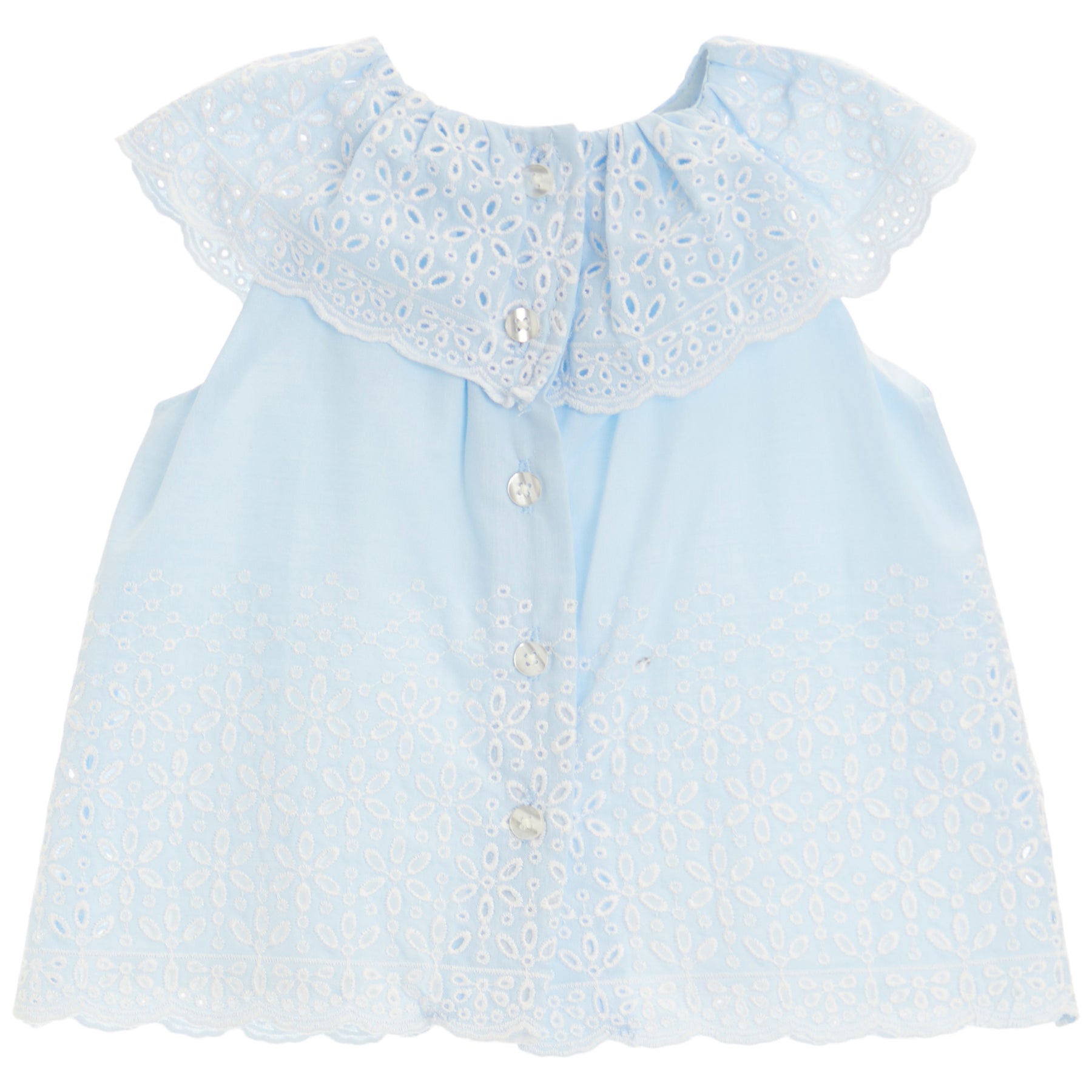 Chambray Eyelet Set