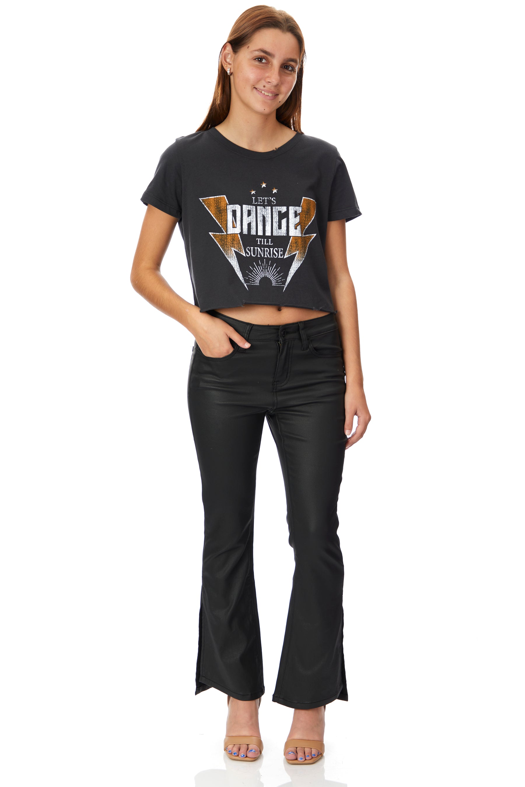 Let`s Dance Crop Tee