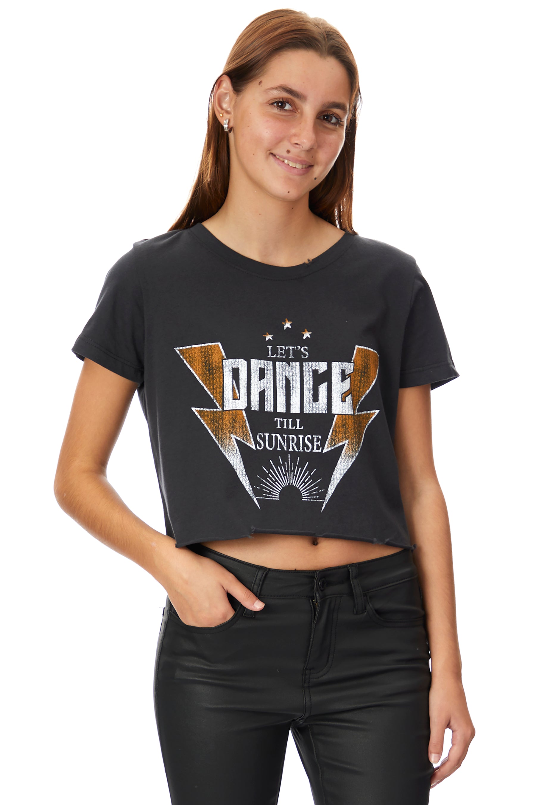 Let`s Dance Crop Tee