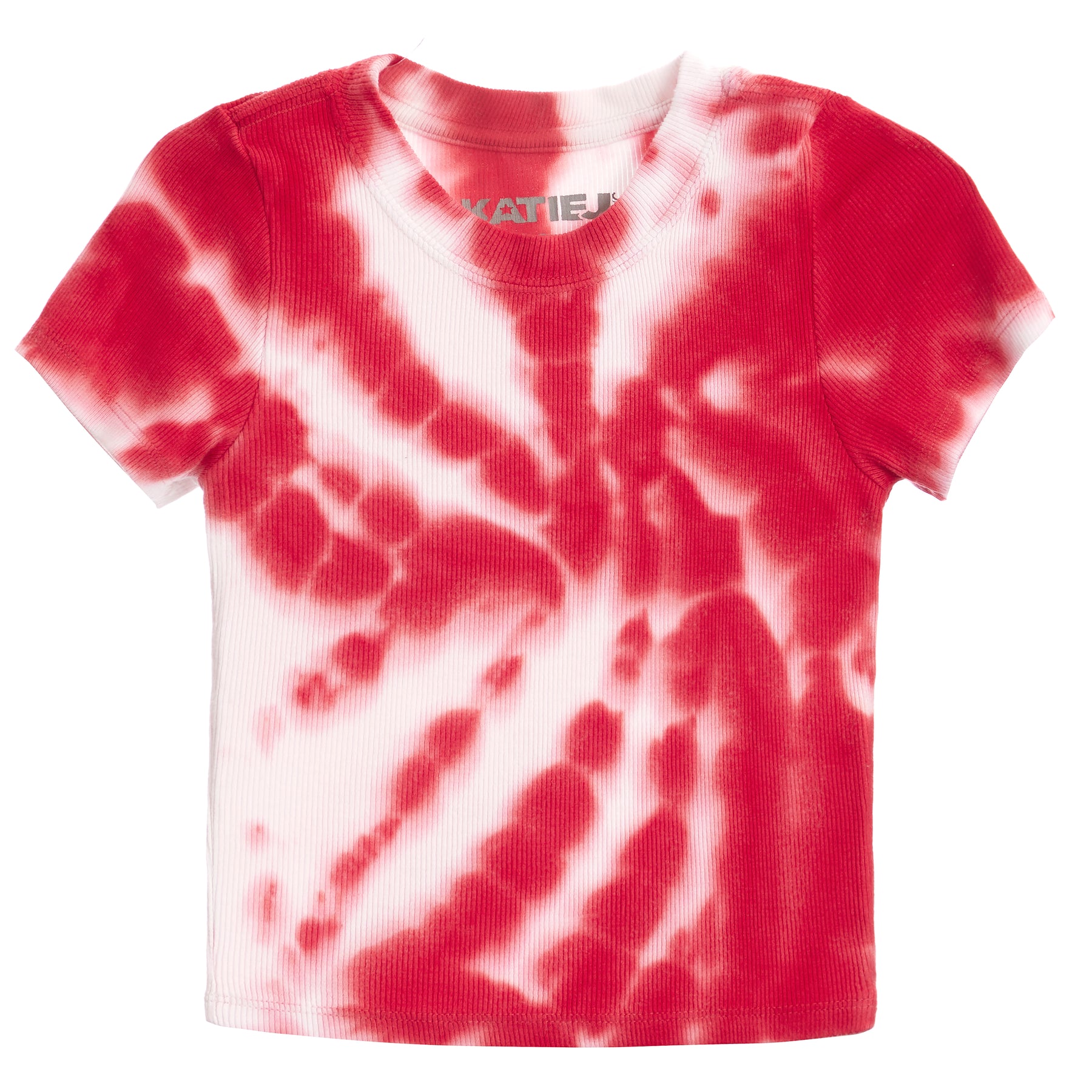 Livi Ribbed Tie Dye Tee