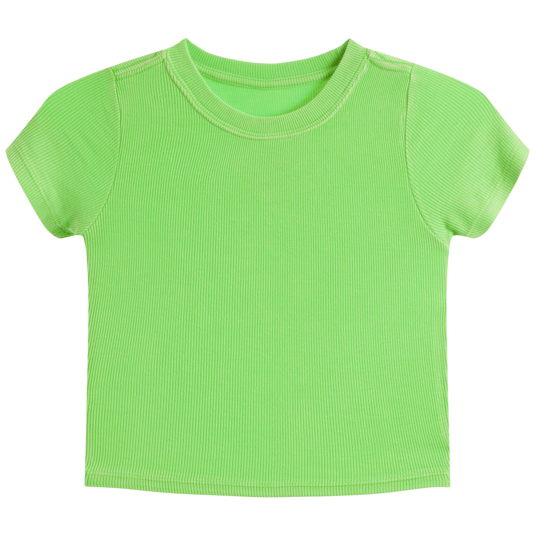 Livi Ribbed Short Sleeve Tee