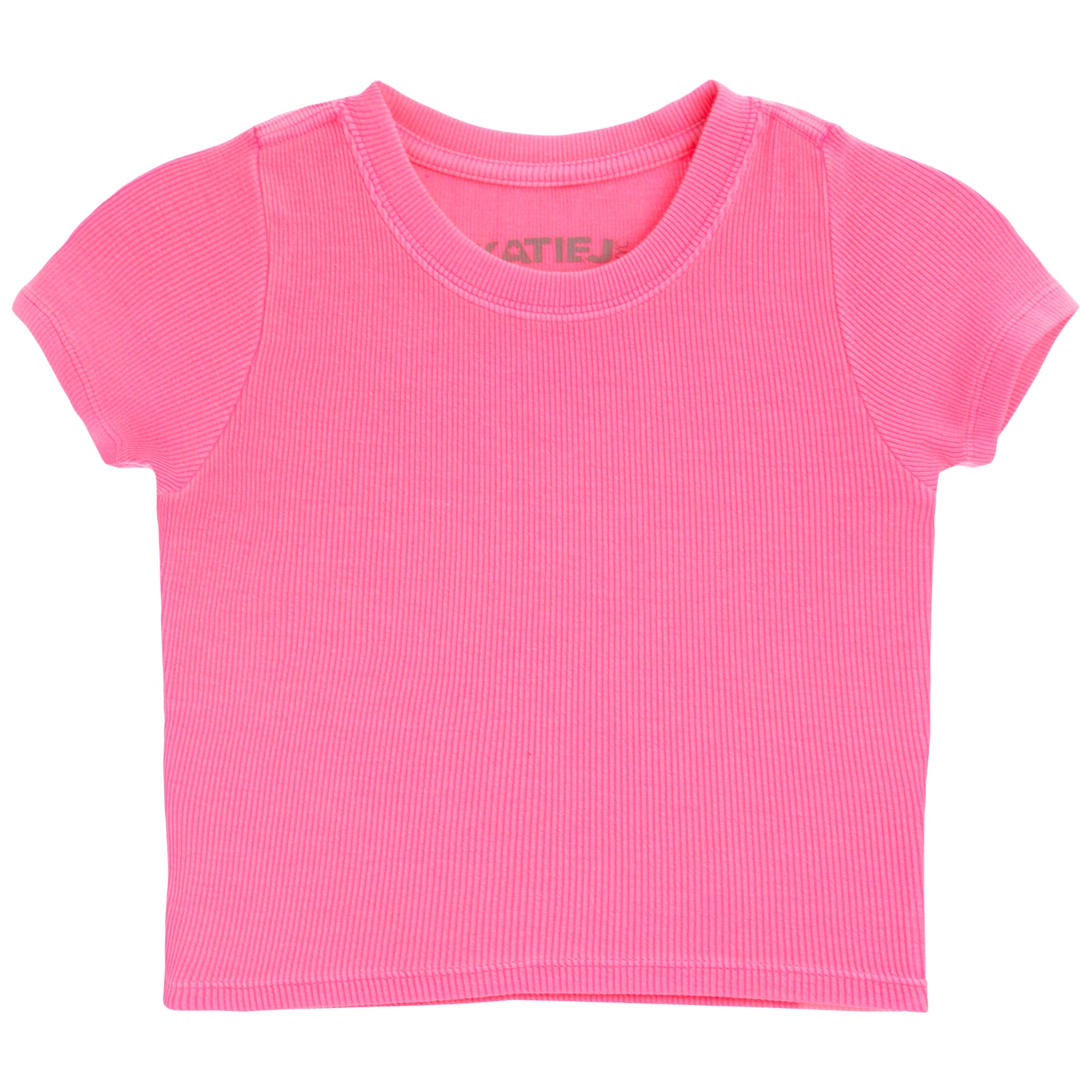 Livi Ribbed Short Sleeve Tee