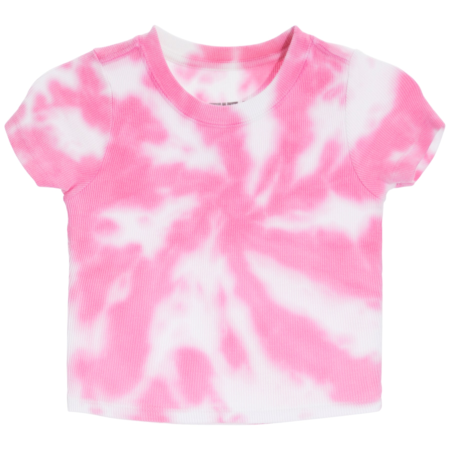Livi Ribbed Dip Dye Short Sleeve Tee