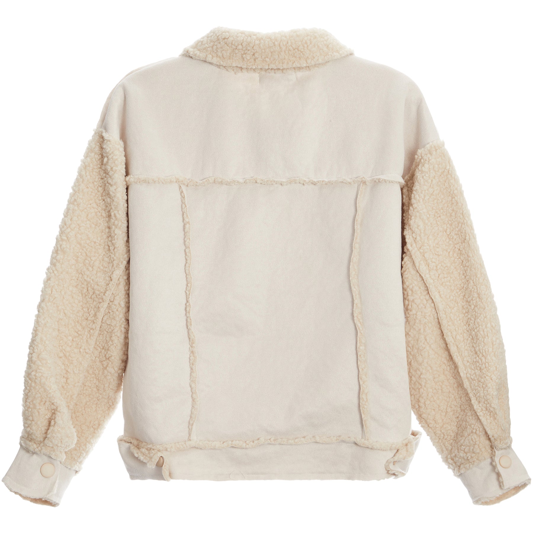 Fleece Lined Suede Jacket