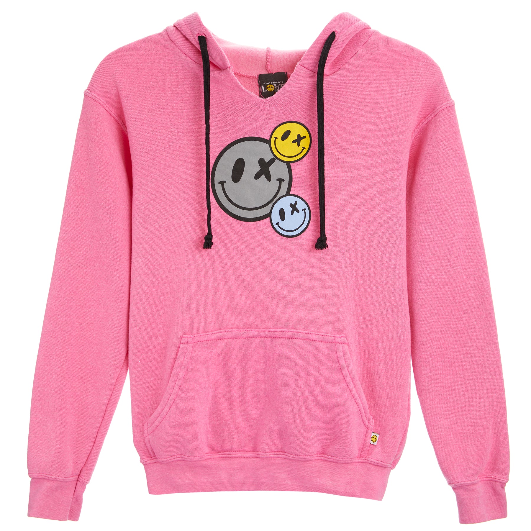 Smiley Cluster Fleece Hoodie