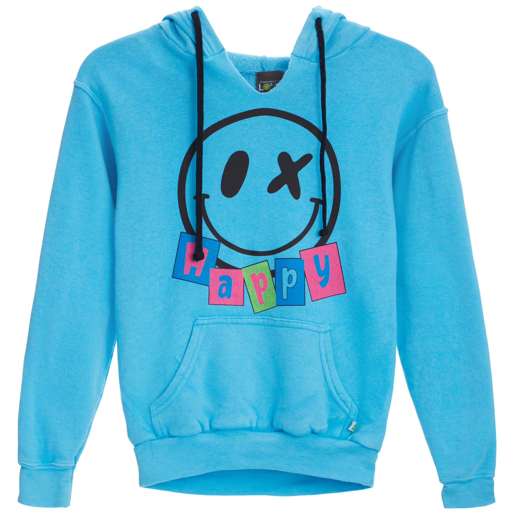 Block Happy Fleece Hoodie
