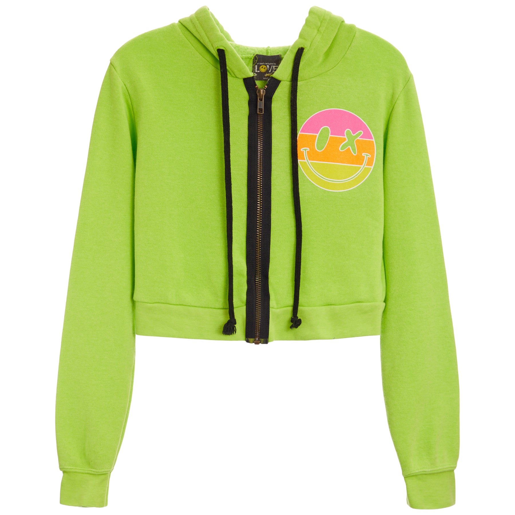 Keep Smiling Zip Hoodie