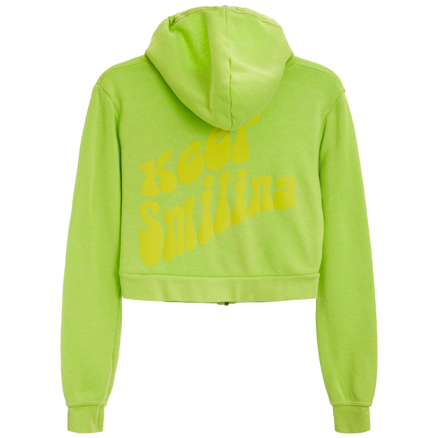 Keep Smiling Zip Hoodie