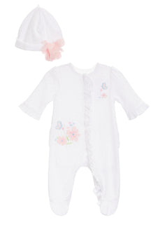 Butterfly Footie with Hat