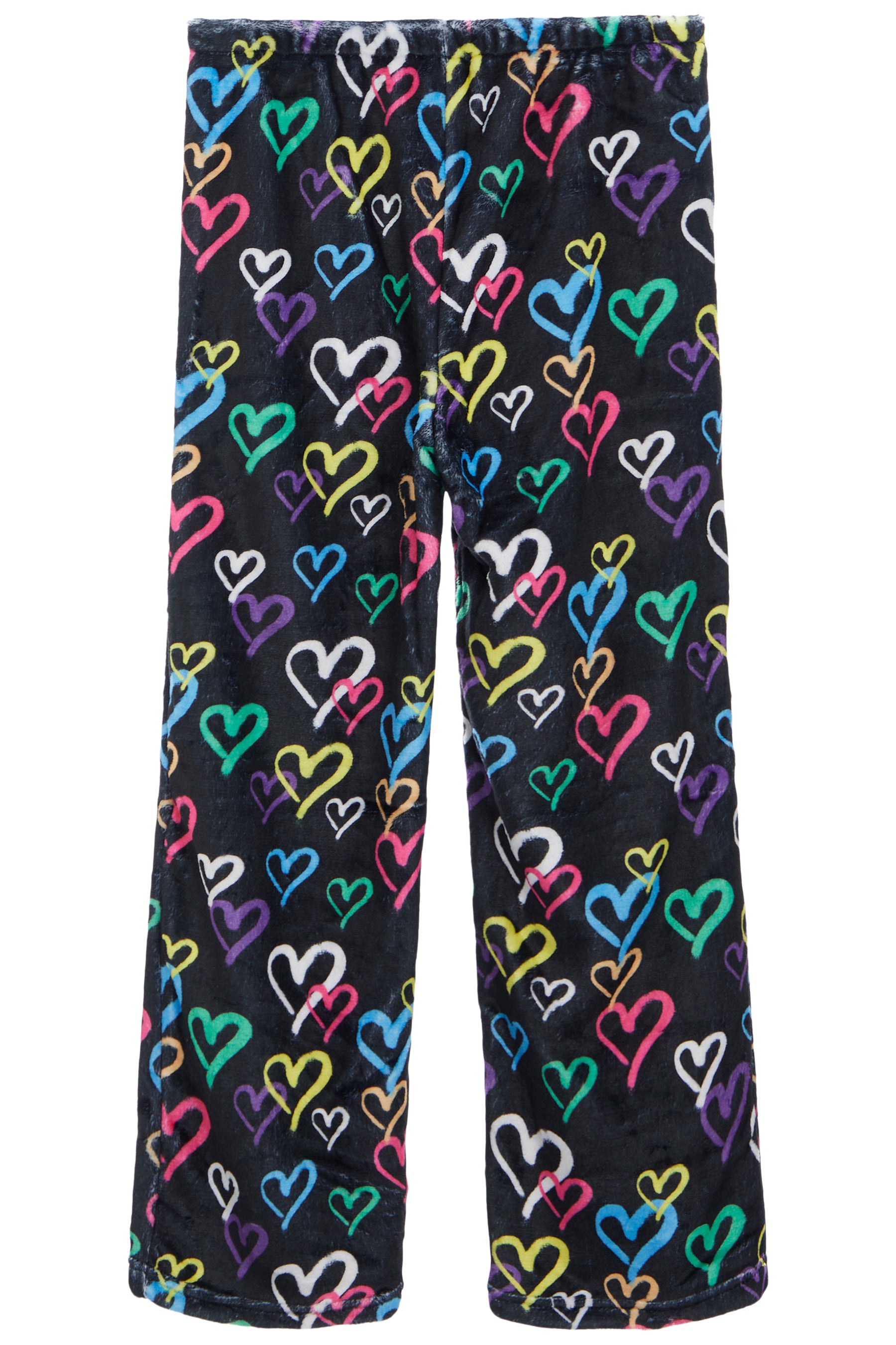 Graffiti Heart Fuzzy Lounge Pant
