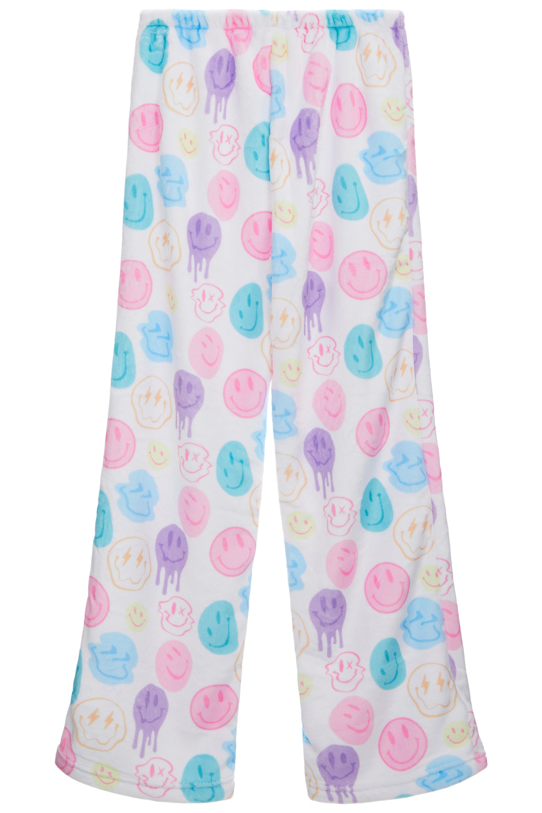 Pastel Smiley Fuzzy Lounge Pant