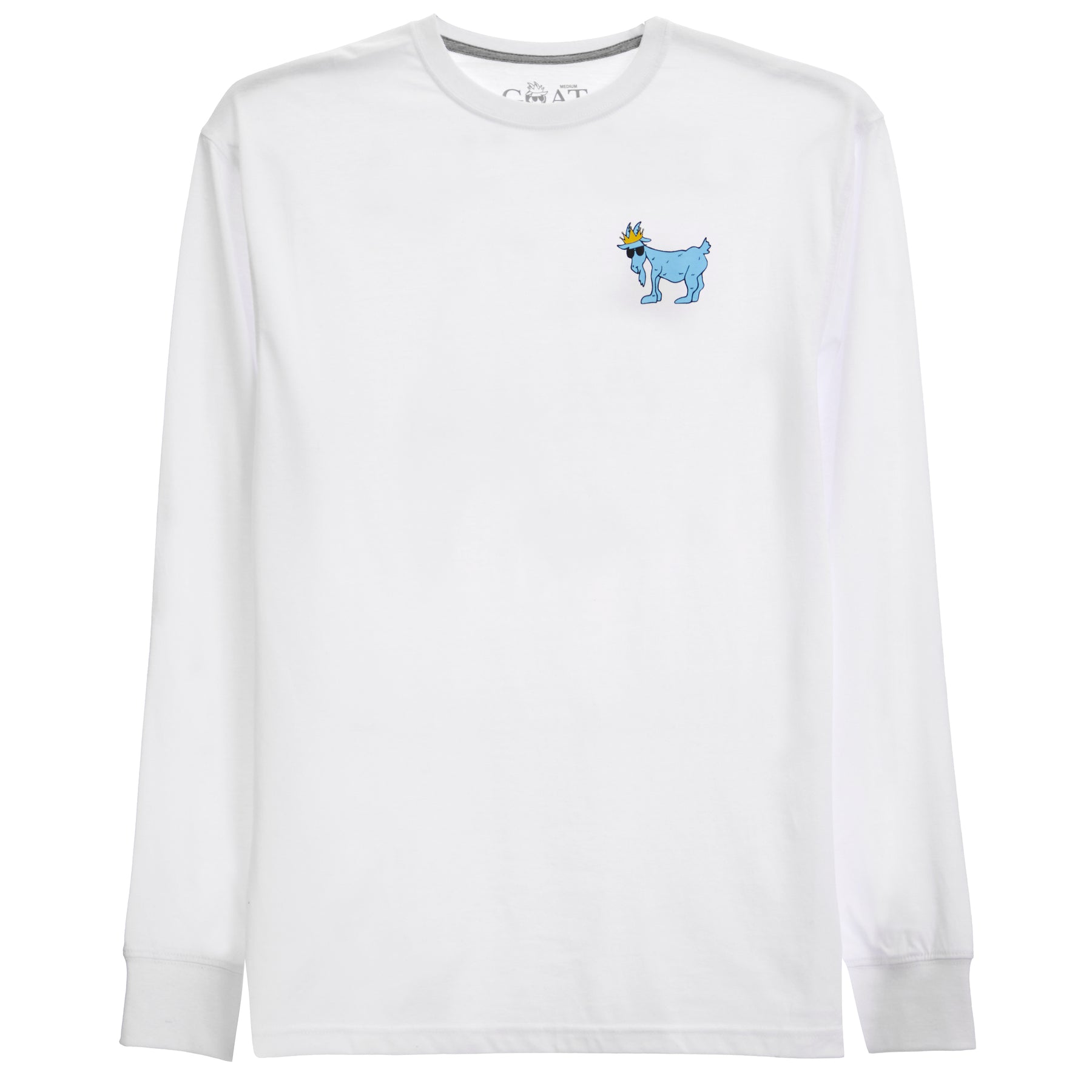 White Long Sleeve Tee Mens