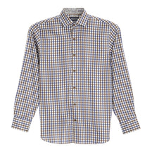 Khaki/Blue Button Down Shirt