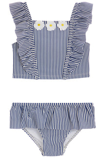 Daisy Stripe Swimsuit