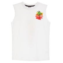 Sleeveless Palm Board Tee