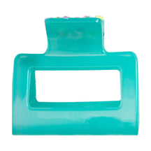 Tonal Neon Rhinestone Claw Clip