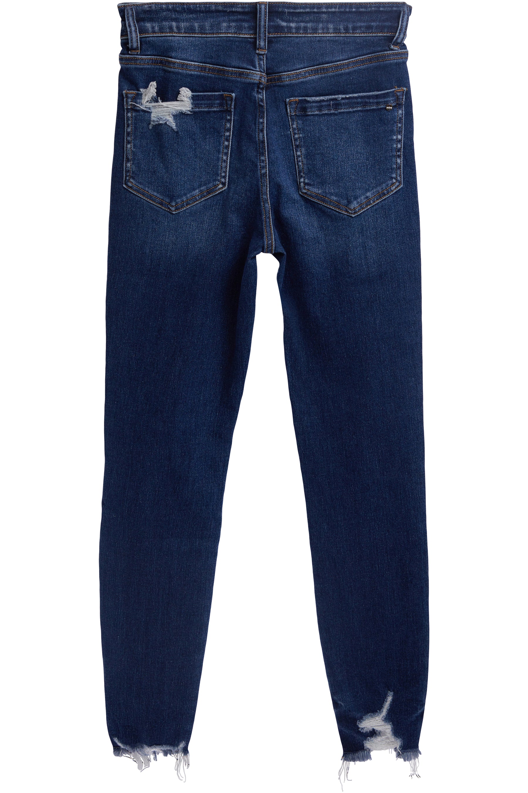 Mid Rise Ankle Skinny