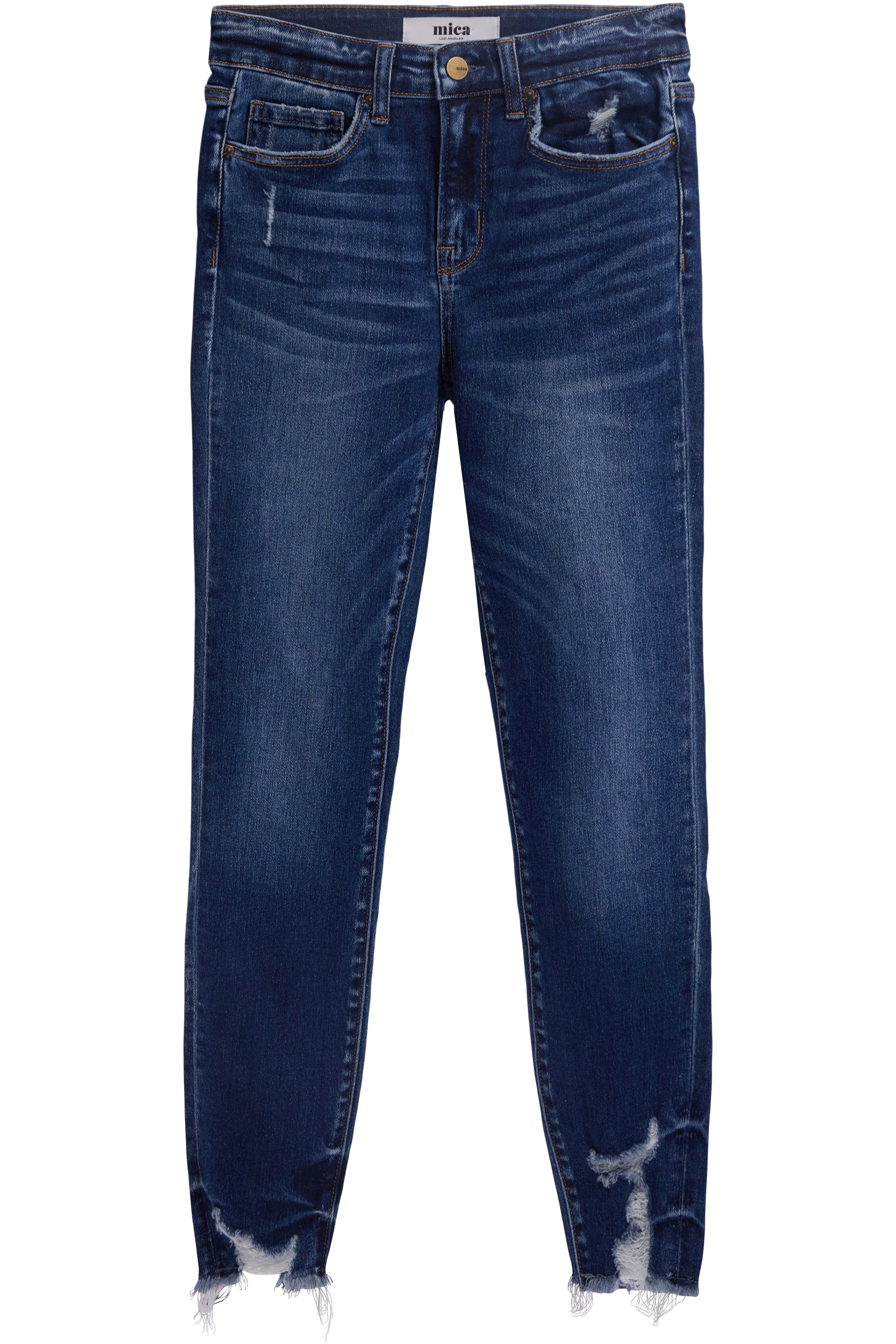 Mid Rise Ankle Skinny