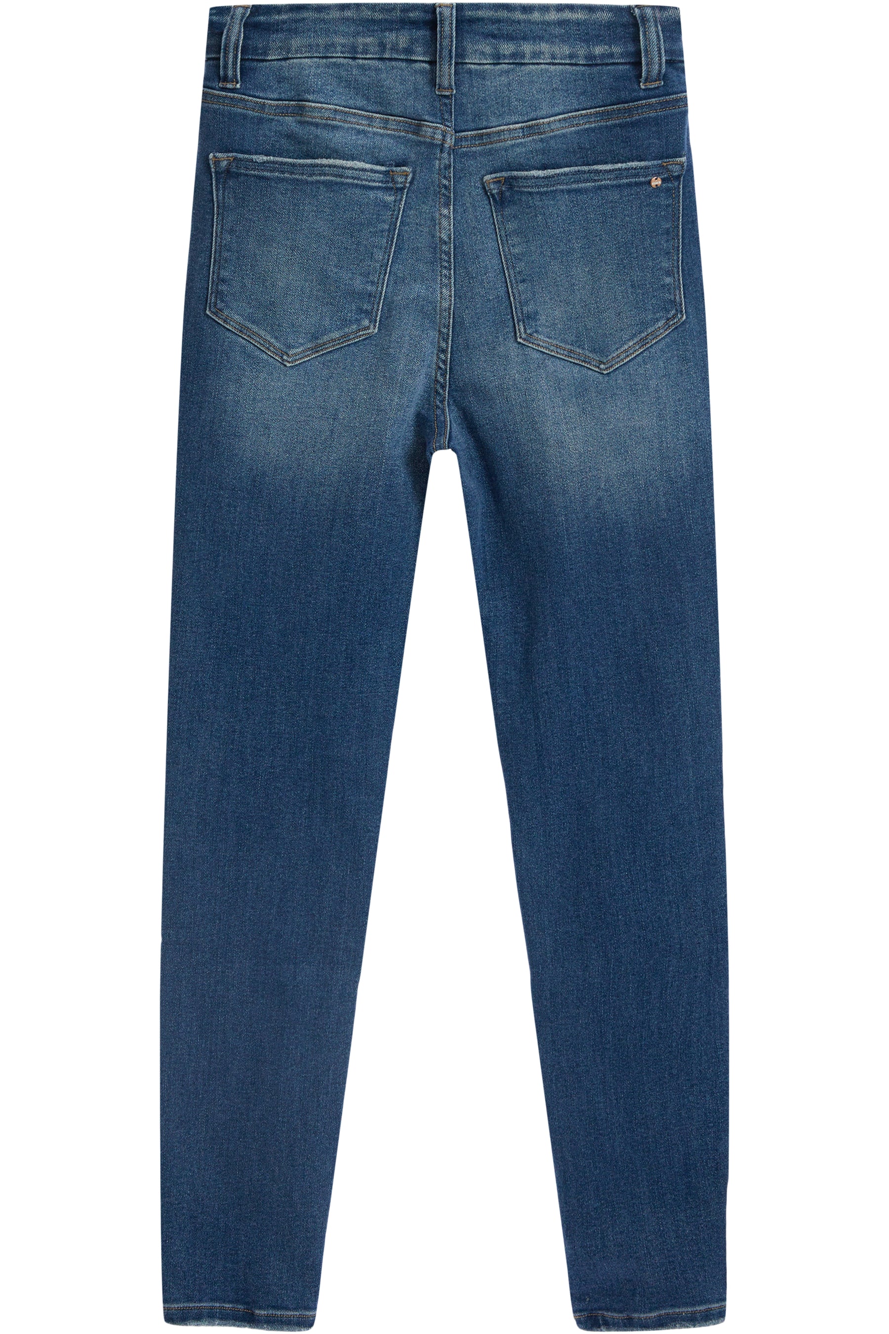 High Rise Ankle Skinny