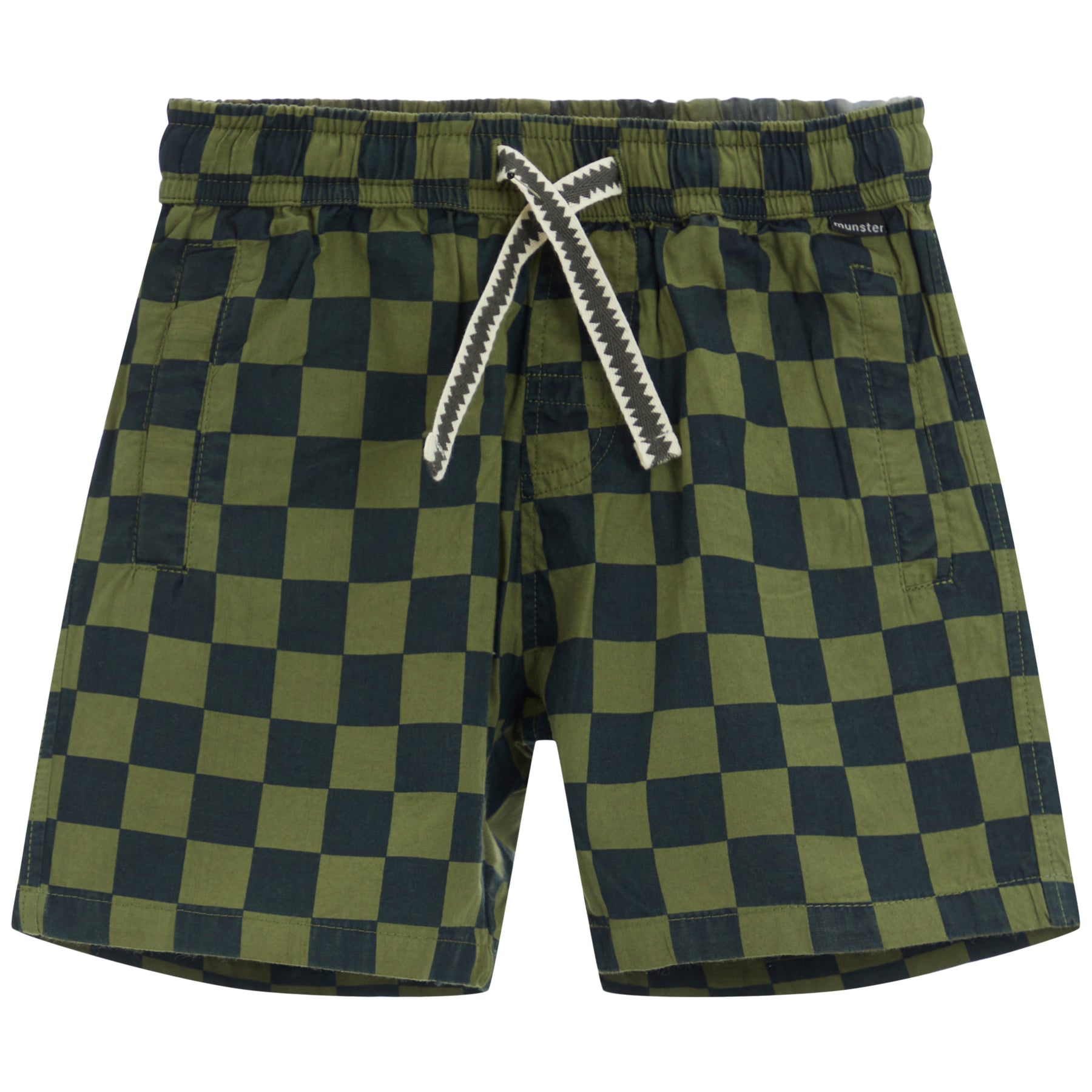 Your Move Checkered Short