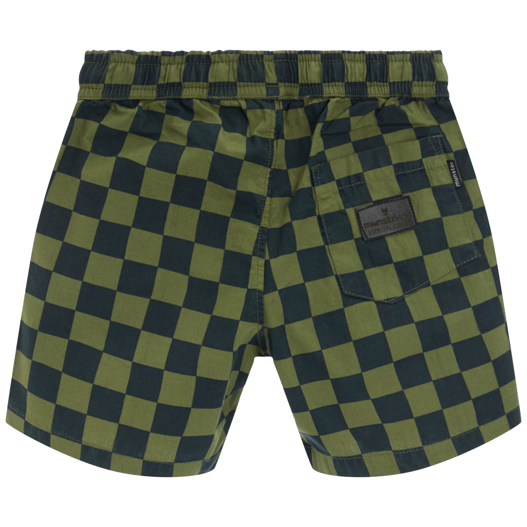 Your Move Checkered Short
