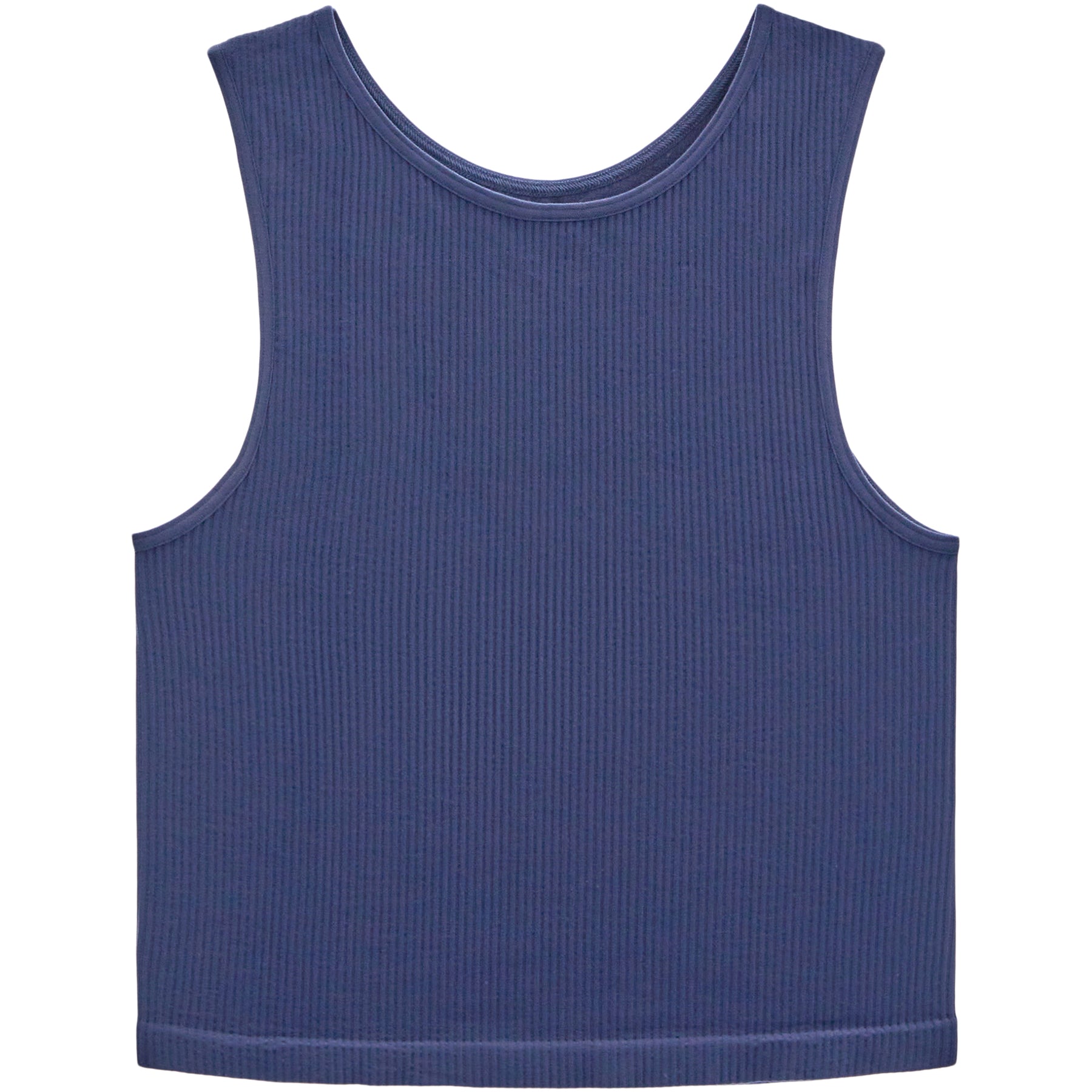 Ribbed Crop Tank Top