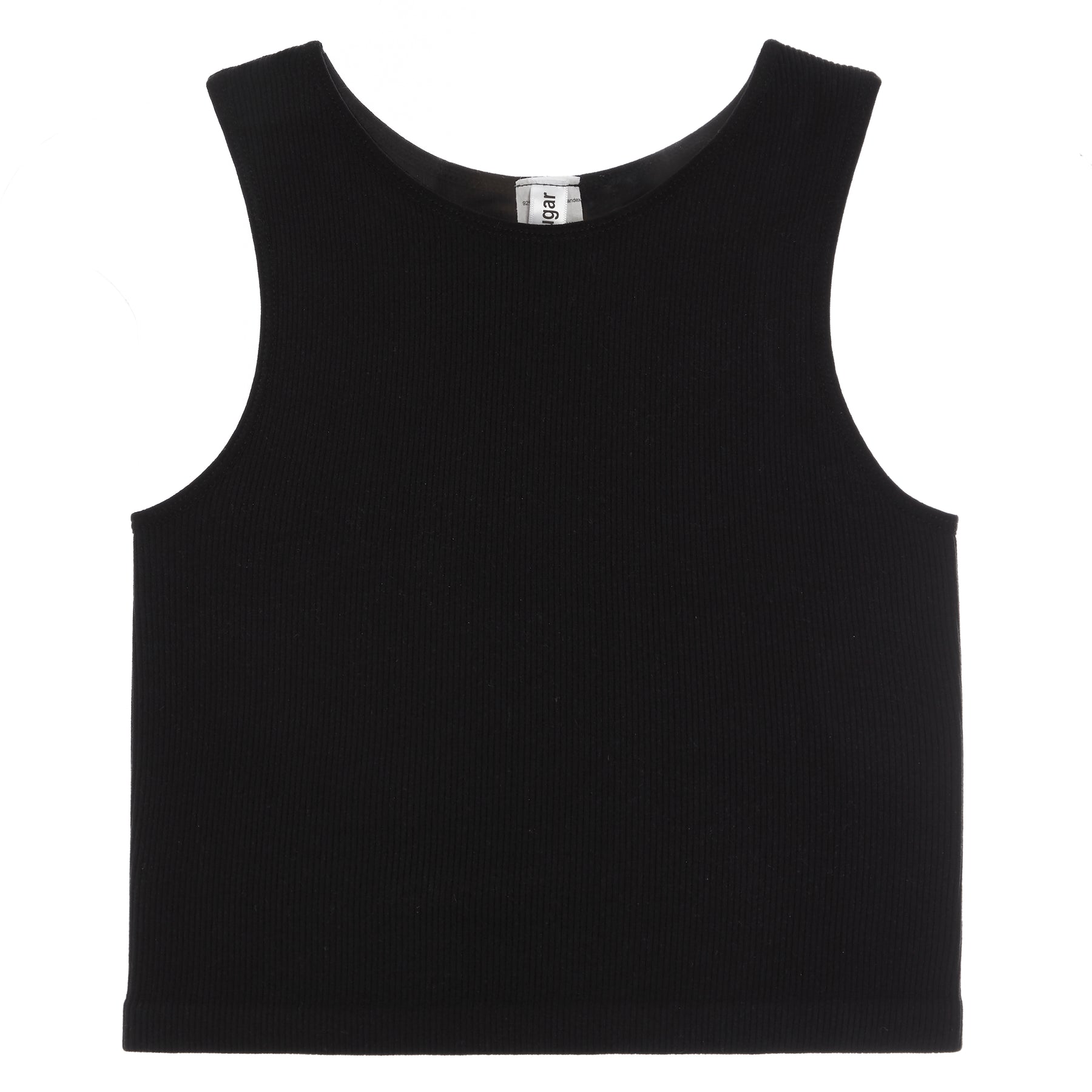 Ribbed Crop Tank Top
