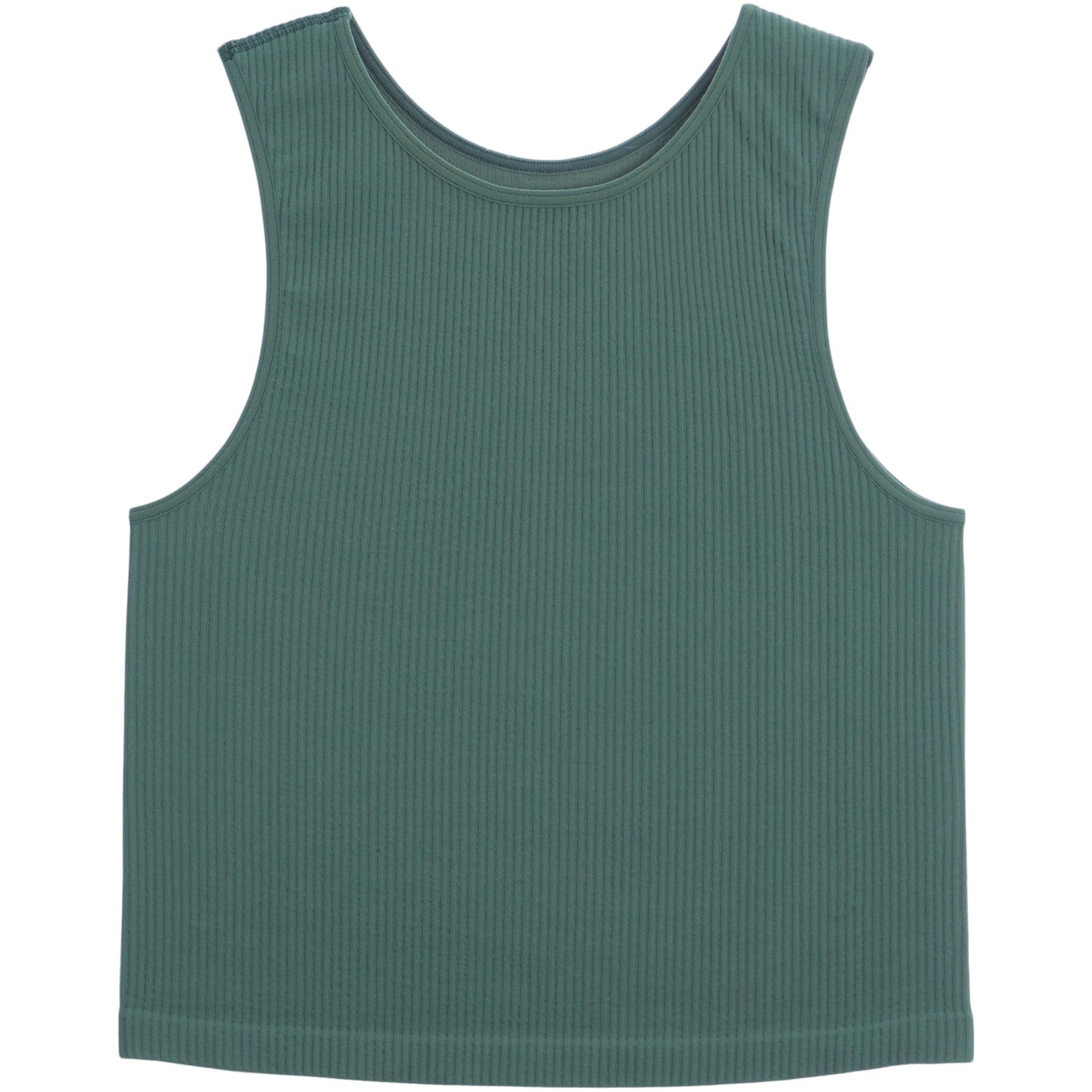 Ribbed Crop Tank Top