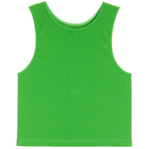 Ribbed Crop Tank Top