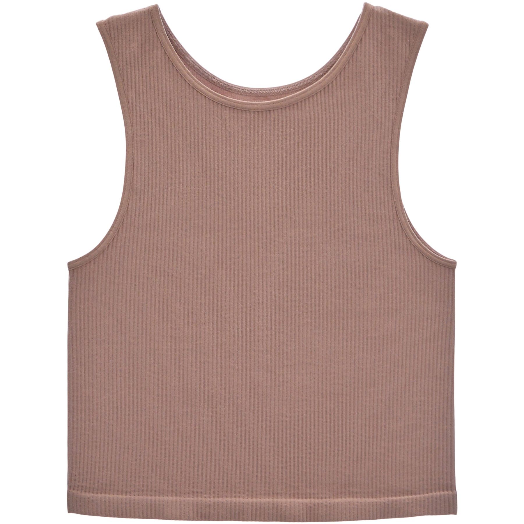 Ribbed Crop Tank Top