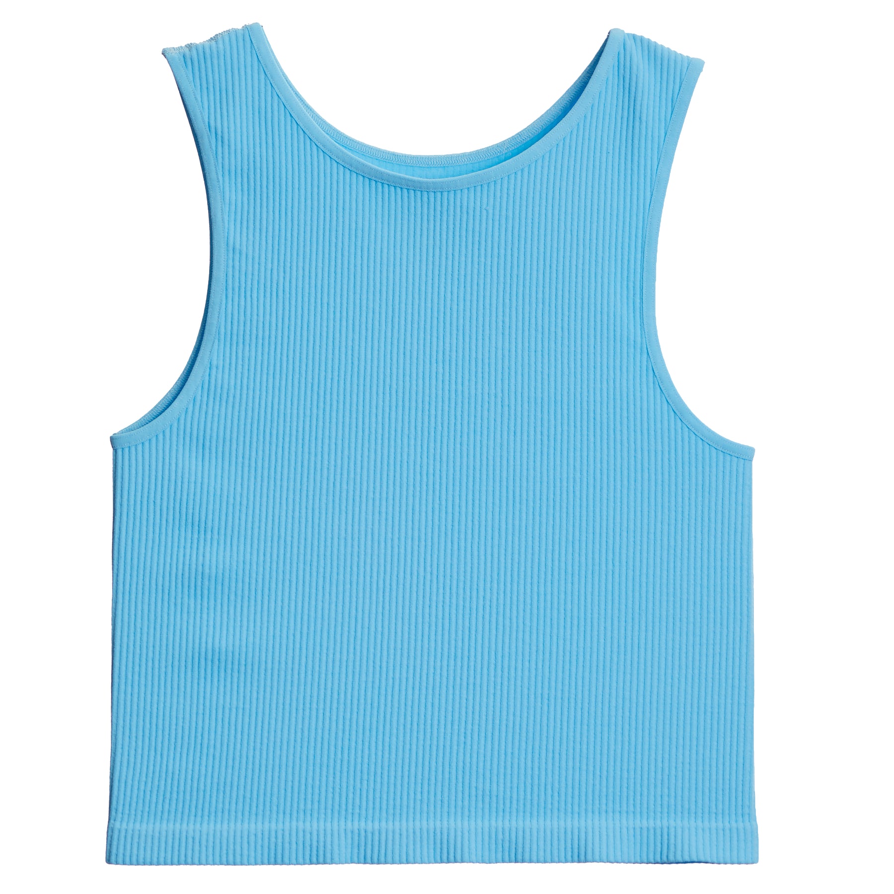 Ribbed Crop Tank Top