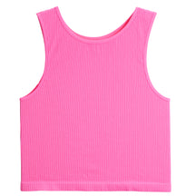 Ribbed Crop Tank Top