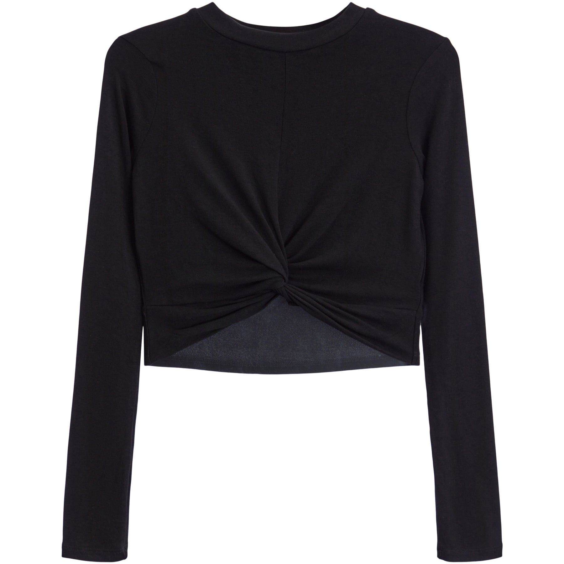 Megan Knot Front Long Sleeve