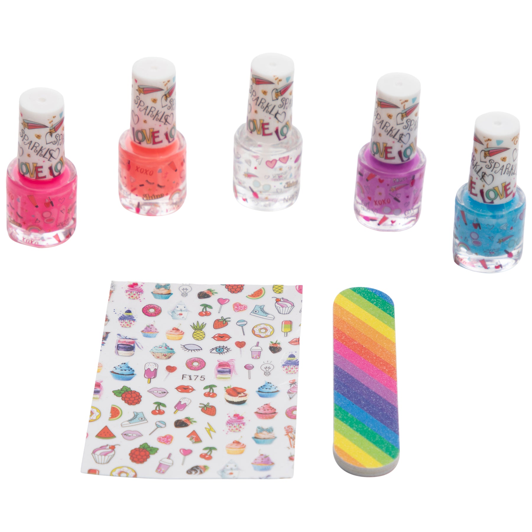 Nail Polish Multi Neon Set