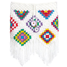 Sandia Rainbow Crochet Skirt