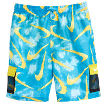 Nike Tie Dye Swoosh Blue Lighting