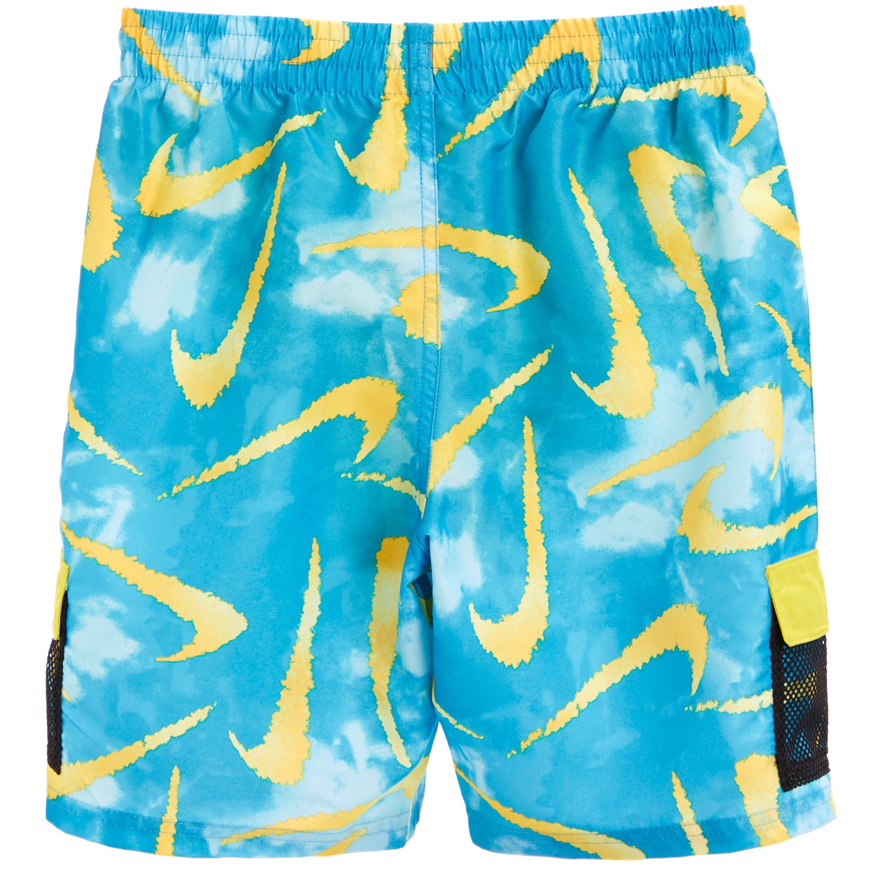 Nike Tie Dye Swoosh Blue Lighting